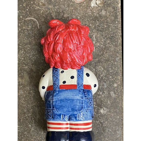 Raggedy Andy Bookend Solid Fitz & Floyd 1972 - Picture 2 of 5